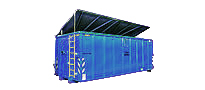Abrollcontainer mit Deckel Abrollcontainer mit Deckel